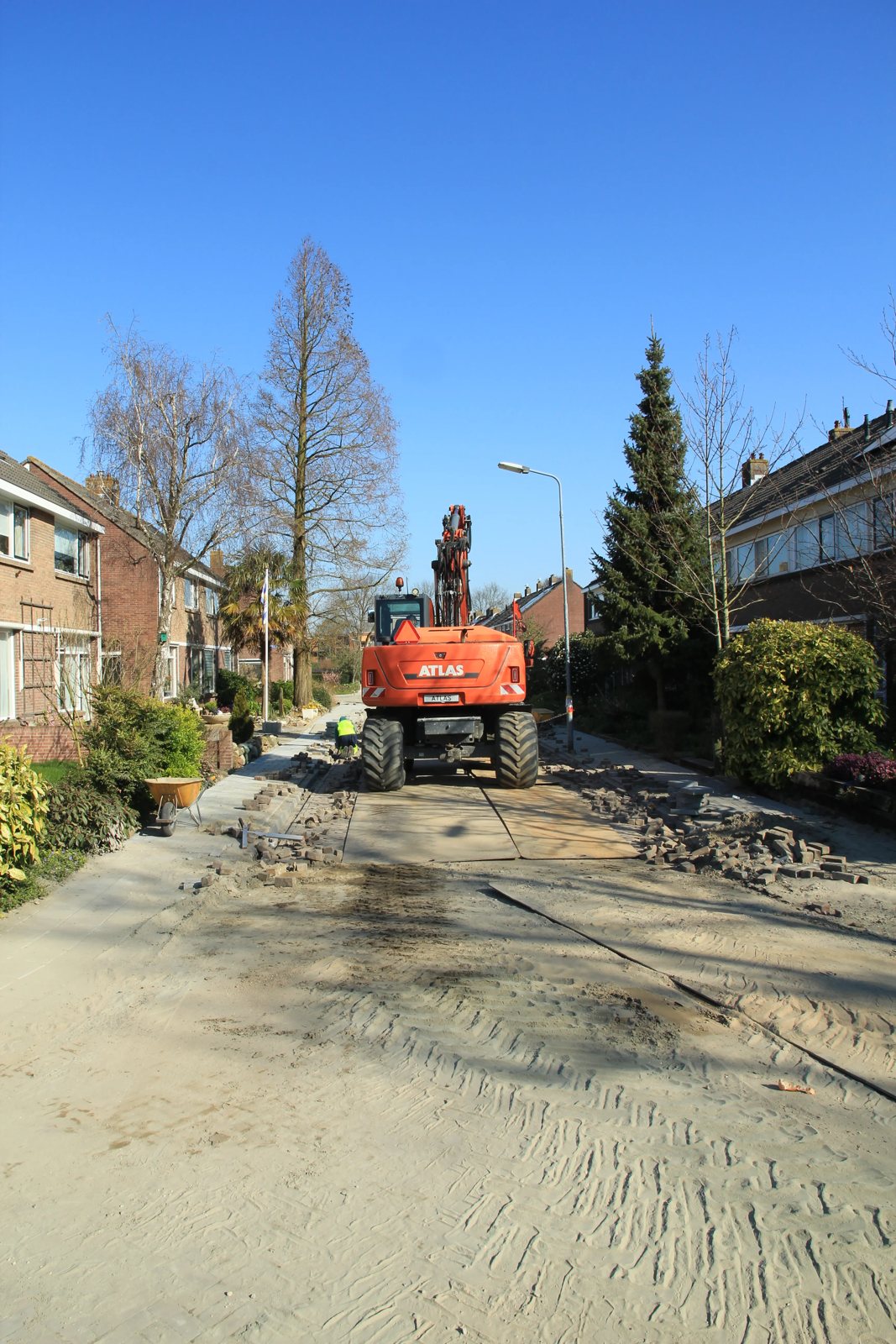 Herinrichting woonstraat 't Zand