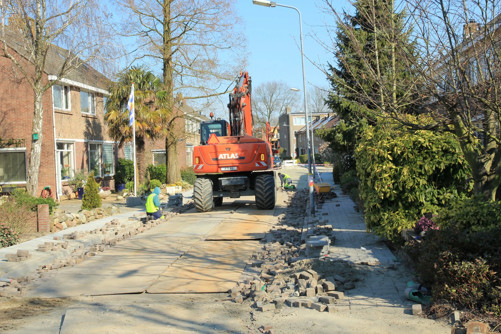 Herinrichting woonstraat 't Zand